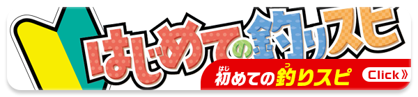 初めての釣りスピ