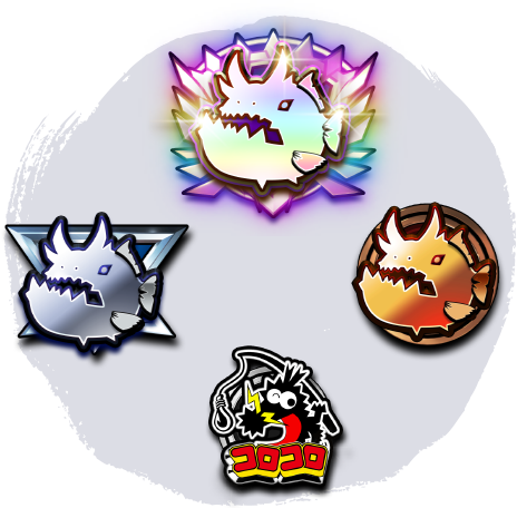 コラボ称号バッジ